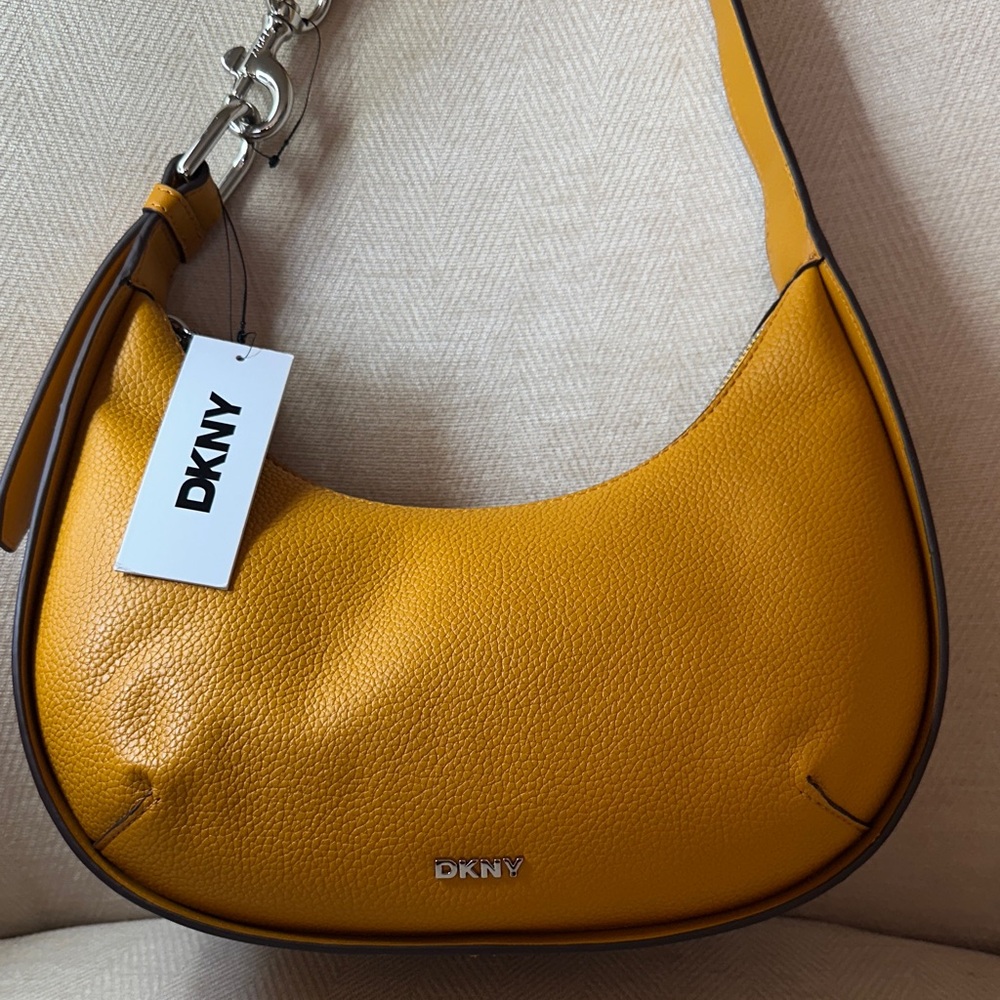 DKNY Mustard Shoulder Bag - Picture 2 of 10